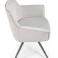 Noah Ivory Fabric Dining Chair