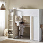 Ocean Highsleeper Pale Wood & White