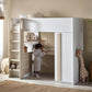 Ocean Highsleeper Pale Wood & White