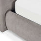 Odette Double Bed 135Cm - Light Taupe