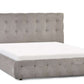 Odette Double Bed 135Cm - Light Taupe