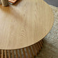 Ollie Natural Oak 80cm Round Coffee Table