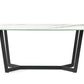 Olympus Dining Table - White Marble