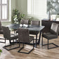 Olympus Dining Table - Black Marble