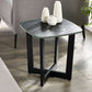 Olympus Lamp Table - Black Marble