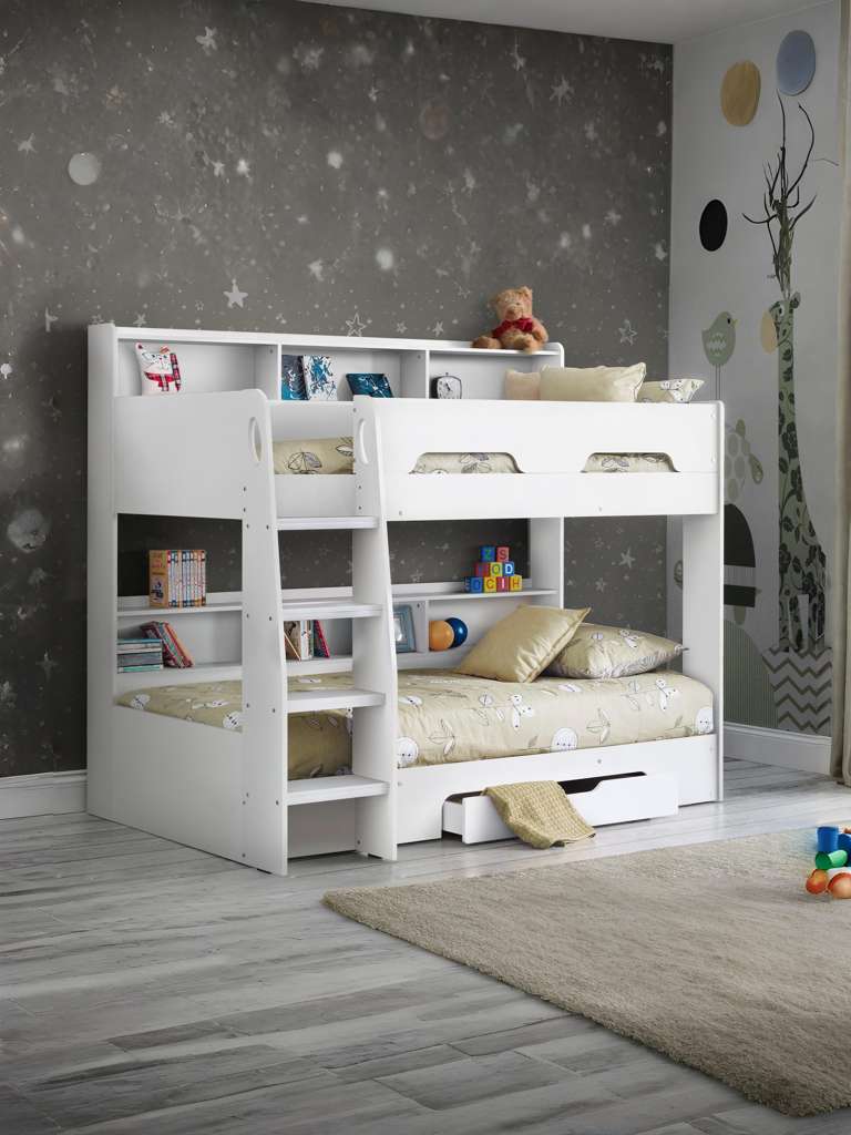 Orion Bunkbed  Pure White