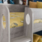 Orion Bunkbed  Grey Oak