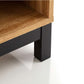 Bali 1 Drawer Bedside - Light Oak