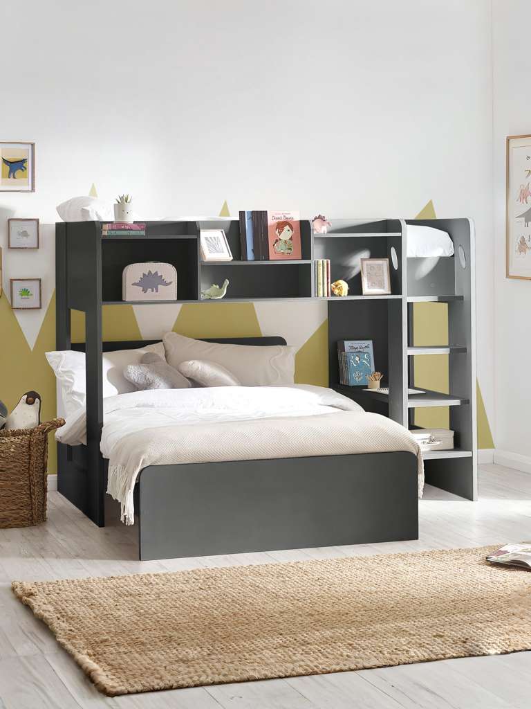 Owen Bunk Bed - Anthracite