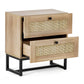 Padstow 2 Drawer Bedside - Oak