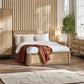 Padstow Ottoman 135Cm Double Bed - Oak