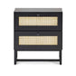 Padstow 2 Drawer Bedside - Black