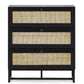 Padstow 3 Drawer Chest - Black