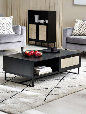 Padstow Coffee Table - Black