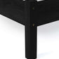Padstow Rattan 135Cm Double Bed - Black
