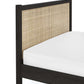 Padstow Rattan 135Cm Double Bed - Black