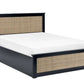 Padstow Ottoman 135Cm Double Bed - Black