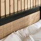 Padstow Ottoman 135Cm Double Bed - Black