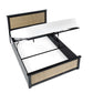 Padstow Ottoman 150Cm King Bed - Black
