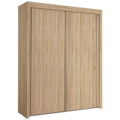 Imperial 2 Door Artisan Oak Sliding Wardrobe (181cm wide)-Furniture-Rauch-197 cm-Levines Furniture