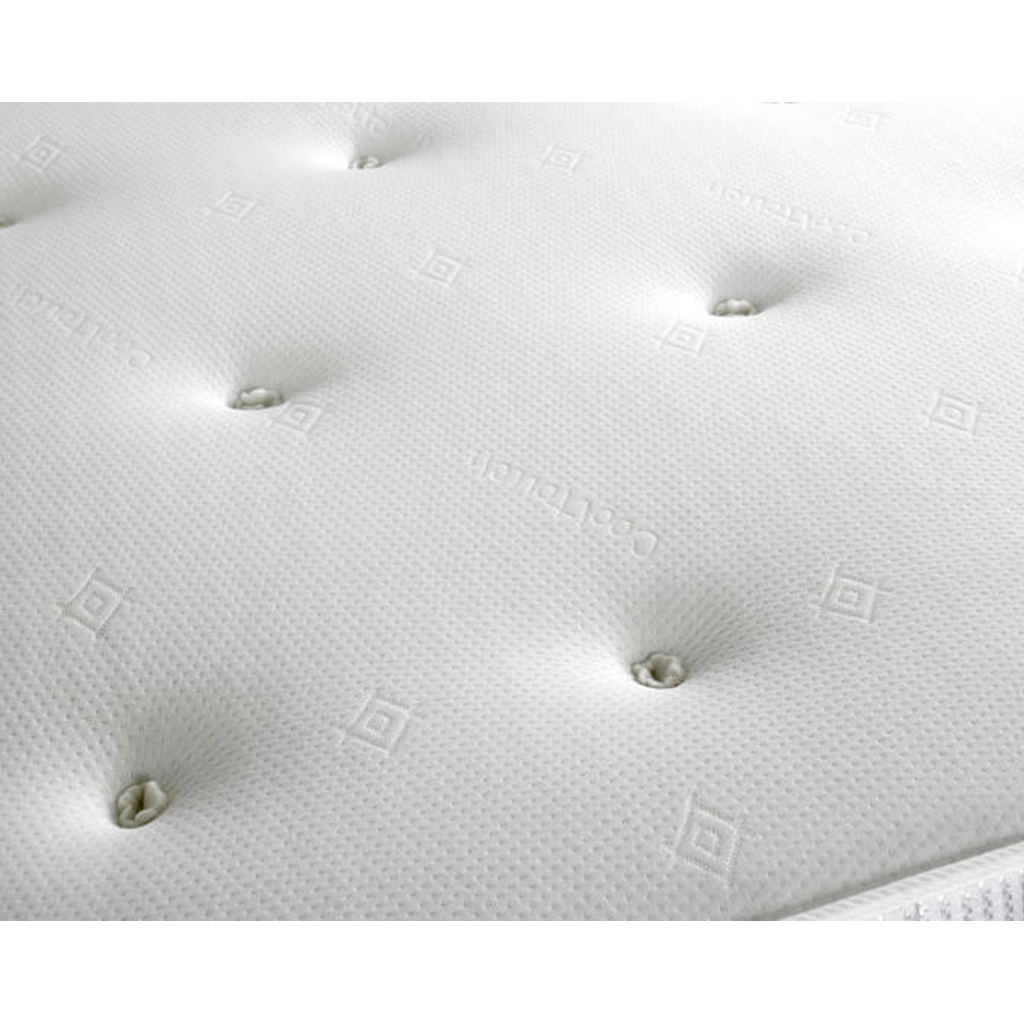 Knightsbridge Double Divan Bed-Furniture-Beauty Sleep Beds-No Storage-Chenille Aubergine-Levines Furniture