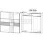 Korbach Wardrobe-Furniture-Rauch-218 cm wide-Levines Furniture