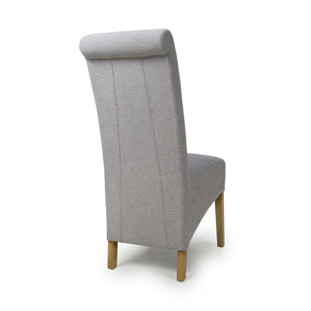 Krista Weave Light Grey Dining Chair-Furniture-Shankar-Levines Furniture