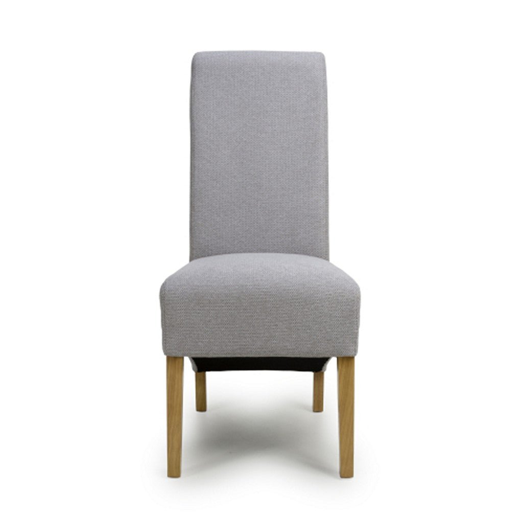 Krista Weave Light Grey Dining Chair-Furniture-Shankar-Levines Furniture