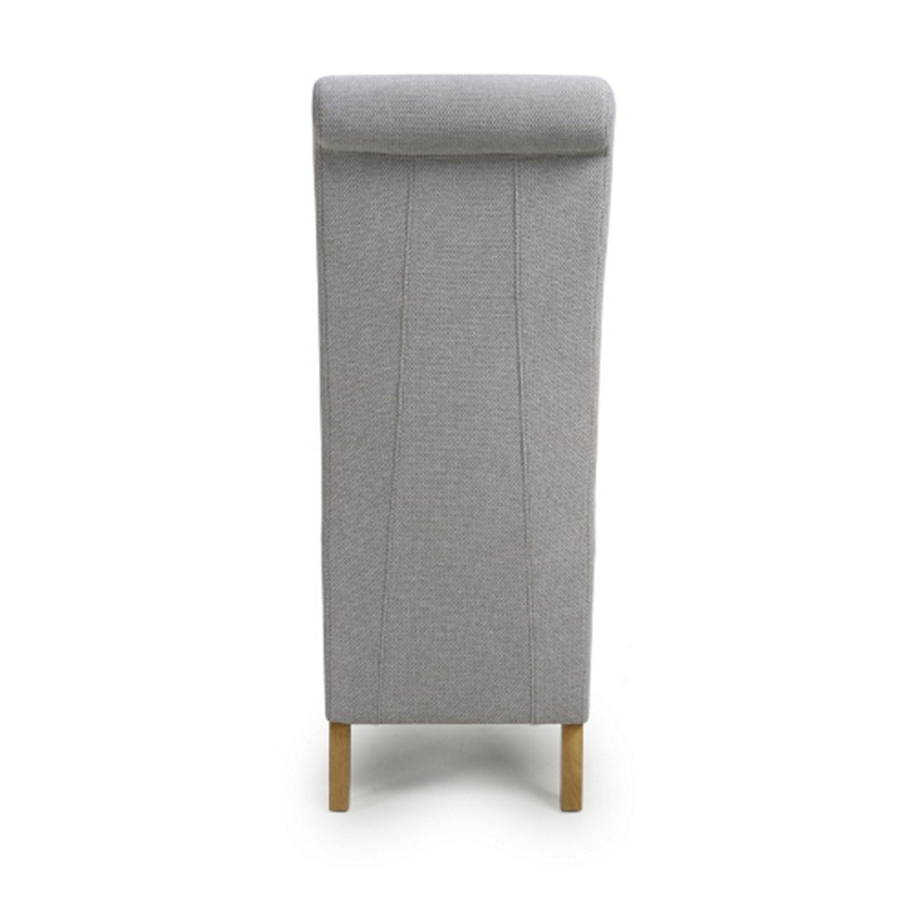 Krista Weave Light Grey Dining Chair-Furniture-Shankar-Levines Furniture