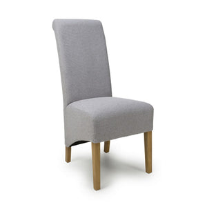Krista Weave Light Grey Dining Chair-Furniture-Shankar-Levines Furniture