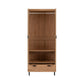 Leon 2 Door Combination Wardrobe-Furniture-Seconique-Levines Furniture