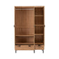 Leon 3 Door Combination Wardrobe-Furniture-Seconique-Levines Furniture