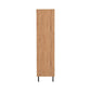 Leon 3 Door Combination Wardrobe-Furniture-Seconique-Levines Furniture