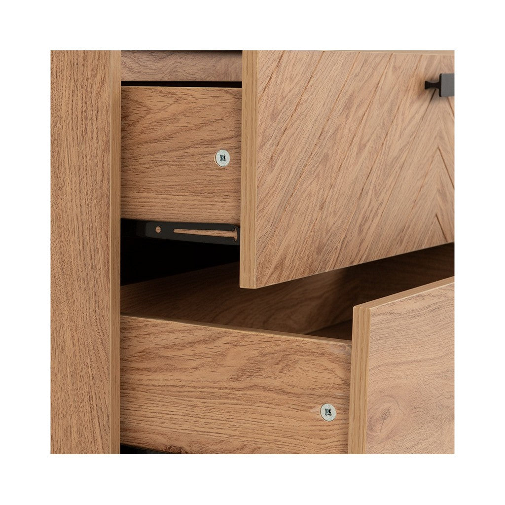 Leon 3 Drawer Chest-Furniture-Seconique-Levines Furniture