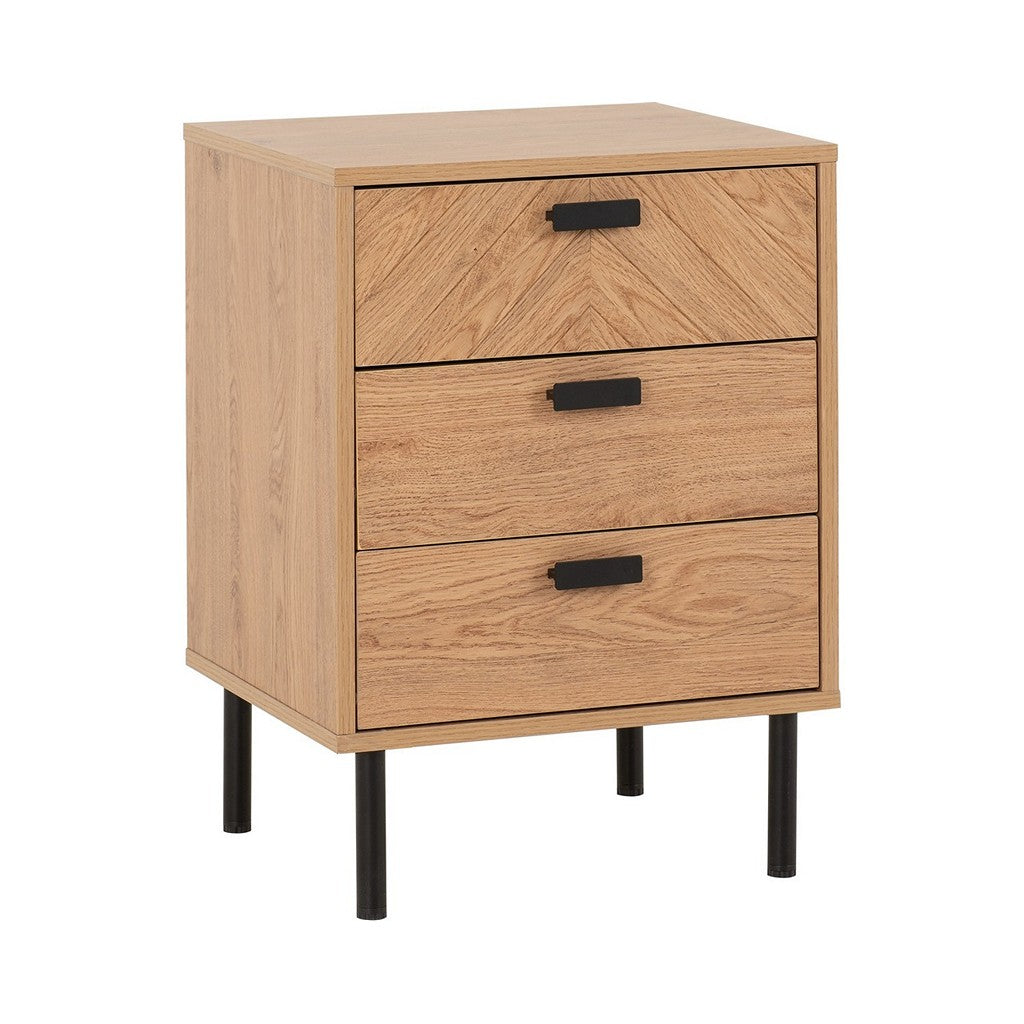 Leon Bedside Cabinet-Furniture-Seconique-Levines Furniture