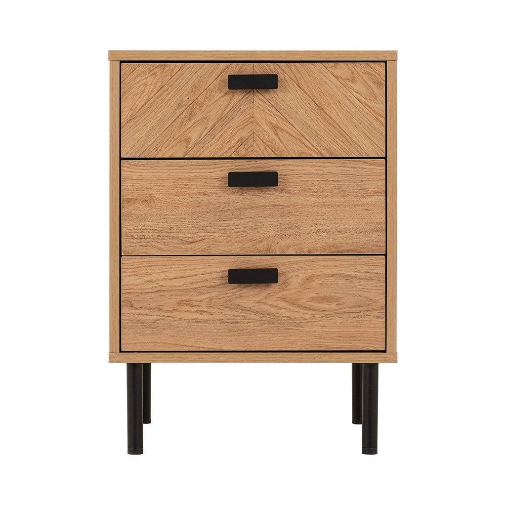 Leon Bedside Cabinet-Furniture-Seconique-Levines Furniture