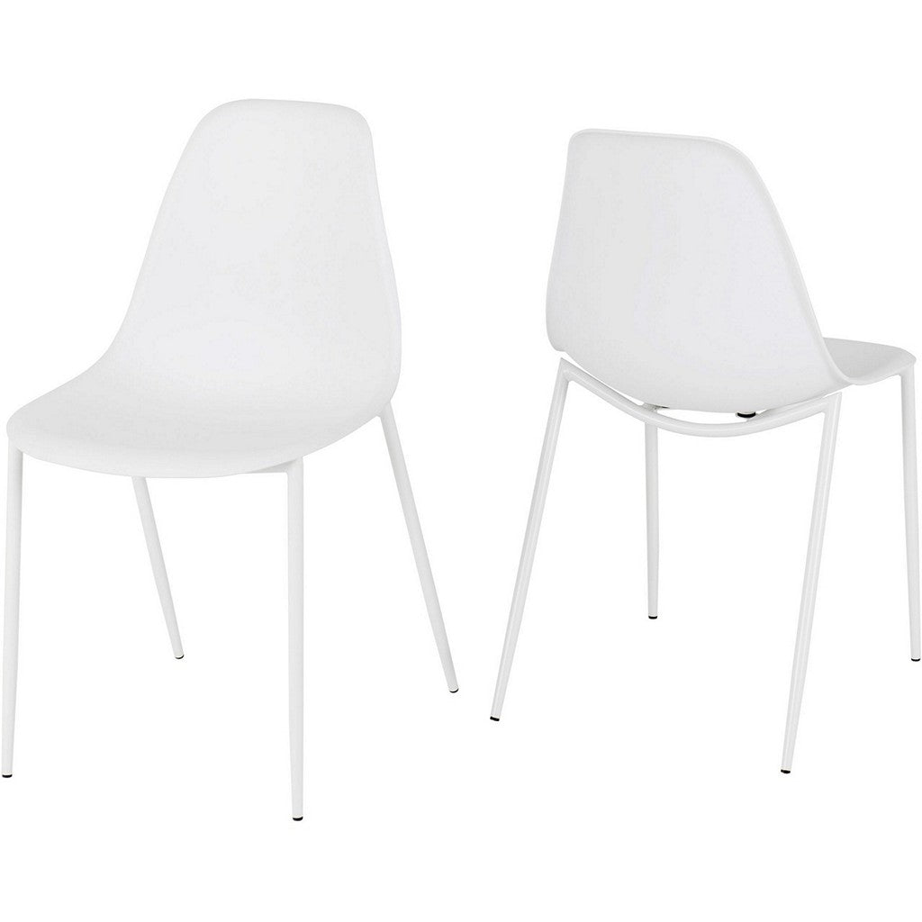 Lindon Dining Chairs-Furniture-Seconique-White-Levines Furniture