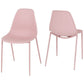 Lindon Dining Chairs-Furniture-Seconique-Pink-Levines Furniture