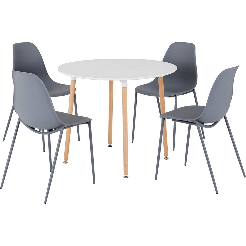 Lindon Dining Set-Furniture-Seconique-Green-Levines Furniture