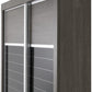 Lisbon 2 Door Sliding Wardrobe-Furniture-Seconique-Levines Furniture