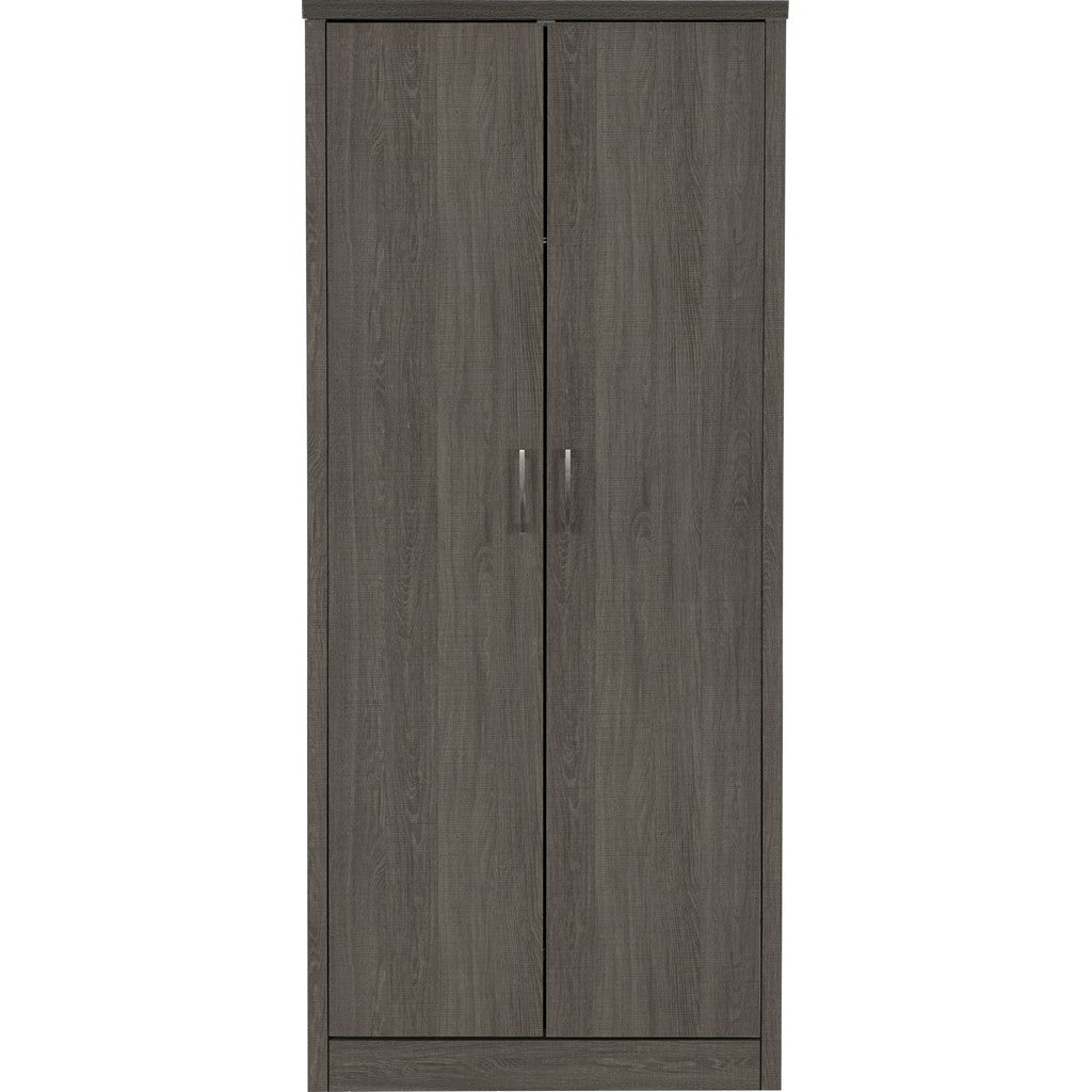 Lisbon 2 door Wardrobe-Furniture-Seconique-Levines Furniture