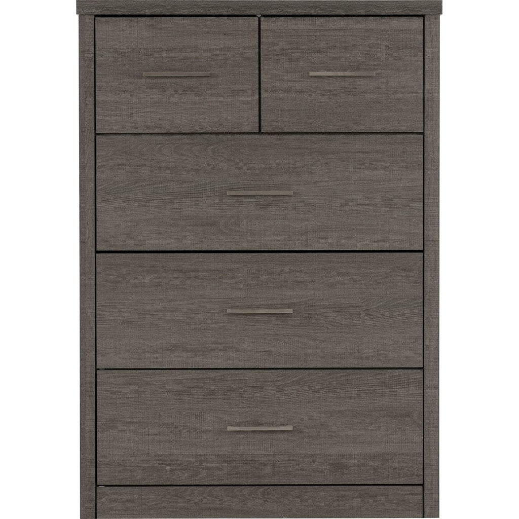 Lisbon 3 + 2 Drawer Chest-Furniture-Seconique-Levines Furniture