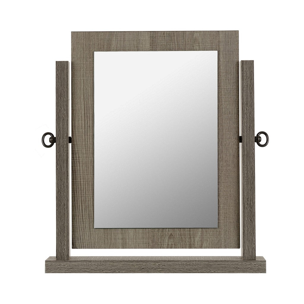 Lisbon Dressing Mirror-Furniture-Seconique-Light Oak Effect Veneer-Levines Furniture