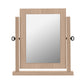 Lisbon Dressing Mirror-Furniture-Seconique-Light Oak Effect Veneer-Levines Furniture