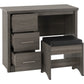 Lisbon Dressing Table Set-Furniture-Seconique-Levines Furniture