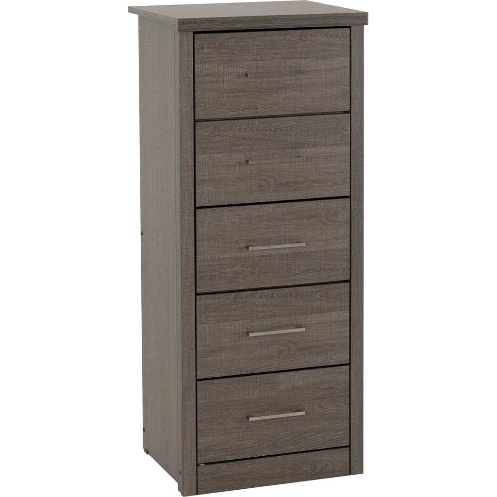 Lisbon Narrow Chest of Drawers-Furniture-Seconique-Levines Furniture