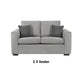 Lucy 2.5 Seater Sofa-Furniture-Sofa Factory-Cream-Levines Furniture