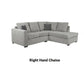 Lucy Chaise-Furniture-Sofa Factory-Cream-Right Hand-Levines Furniture