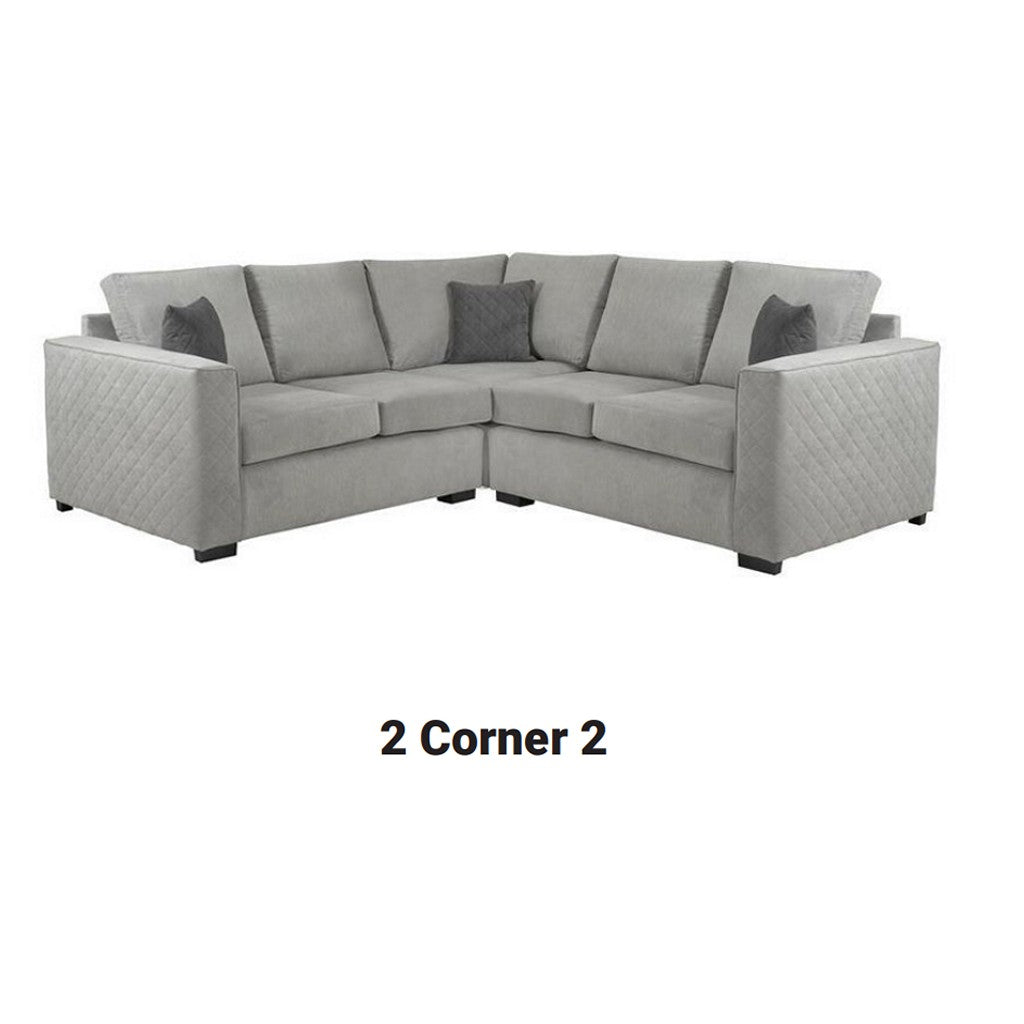 Lucy Corner Suite-Furniture-Sofa Factory-Cream-2 Corner 1-Levines Furniture