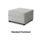 Lucy Footstool-Furniture-Sofa Factory-Cream-Standard-Levines Furniture